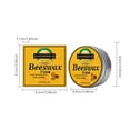 thumbnail image 3 of Abrillantador y acondicionador de madera con cera de abejas | Crema reparadora de rayones para muebles, pisos y gabinetes | Acabado protector impermeable, nutritivo y profundo, 3 of 9