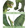 thumbnail image 6 of Gzsbaby Realistic 28" Dinosaur Toys for Boys Kids Action Figures, Green, 6 of 9