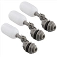 thumbnail image 3 of 3-Piece Float Valve Set, 1 / 2-Inch Water Supply Pipe Float Valve with Adjusting Arm for Swimming Po gray & white Plastic, 3 of 6