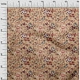thumbnail image 3 of oneOone Cotton Poplin Twill Rose Brown Fabric Florals Craft Projects Decor Fabric Printed By The Yard 56 Inch Wide, 3 of 4