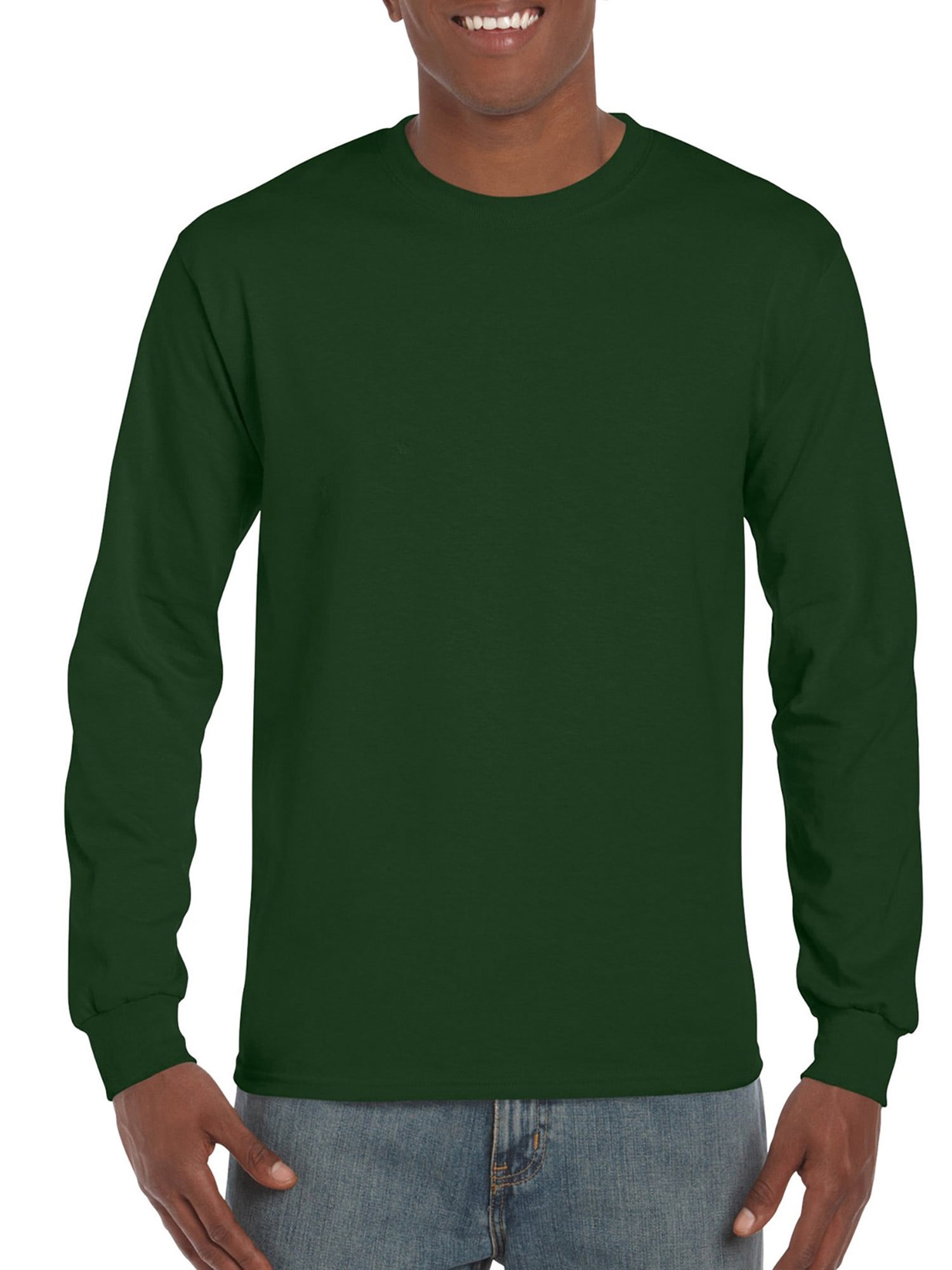 green long sleeve shirt