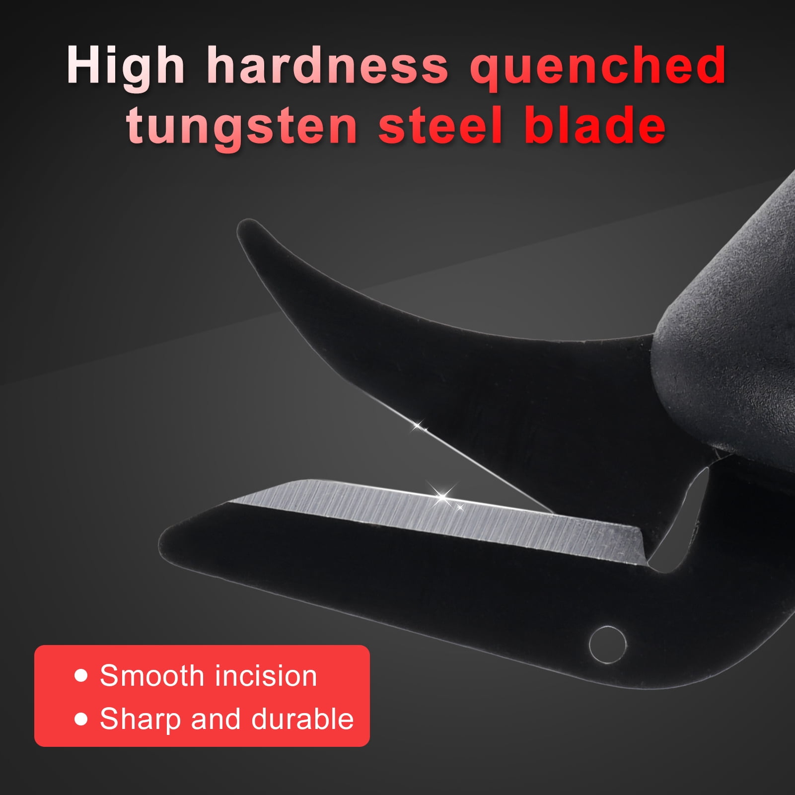 Electric Scissor 4.2V Cordless Scissors With 2pcs Replaceable Tungsten Steel Blade Rechargeable Scissors Safety Switch Maximum Cut 9mm For Cotton Fabric, Plant Stems