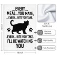 thumbnail image 3 of 2 Pcs Funny Kitchen Towels,Funny Kitchen Cat Microfiber Dish Towels,Kitchen Tea Towels,Kitchen Towel Set (18" X 26"), 3 of 3