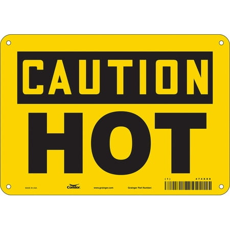 

Condor Safety Sign 7 inx10 in Polyethylene 474X88 474X88 ZO-G5631007