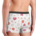 thumbnail image 5 of Kll Red Coral And Scallop Seashell Men'S Cotton Boxer Briefs Underwear-Xx-Large, 5 of 9