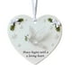 thumbnail image 5 of Adorno de La Amistad con Forma de Corazón de Vidrio Marino, Recuerdo de La Amistad, Adorno de Corazón de La Amistad para Árbol de Navidad., 5 of 5