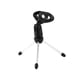 thumbnail image 5 of sweethay Soporte de micrófono Soporte de trípode Soporte de altura ajustable con cable Soporte de micrófono de aleación de zinc Soporte de micrófono Electrónica, 5 of 6