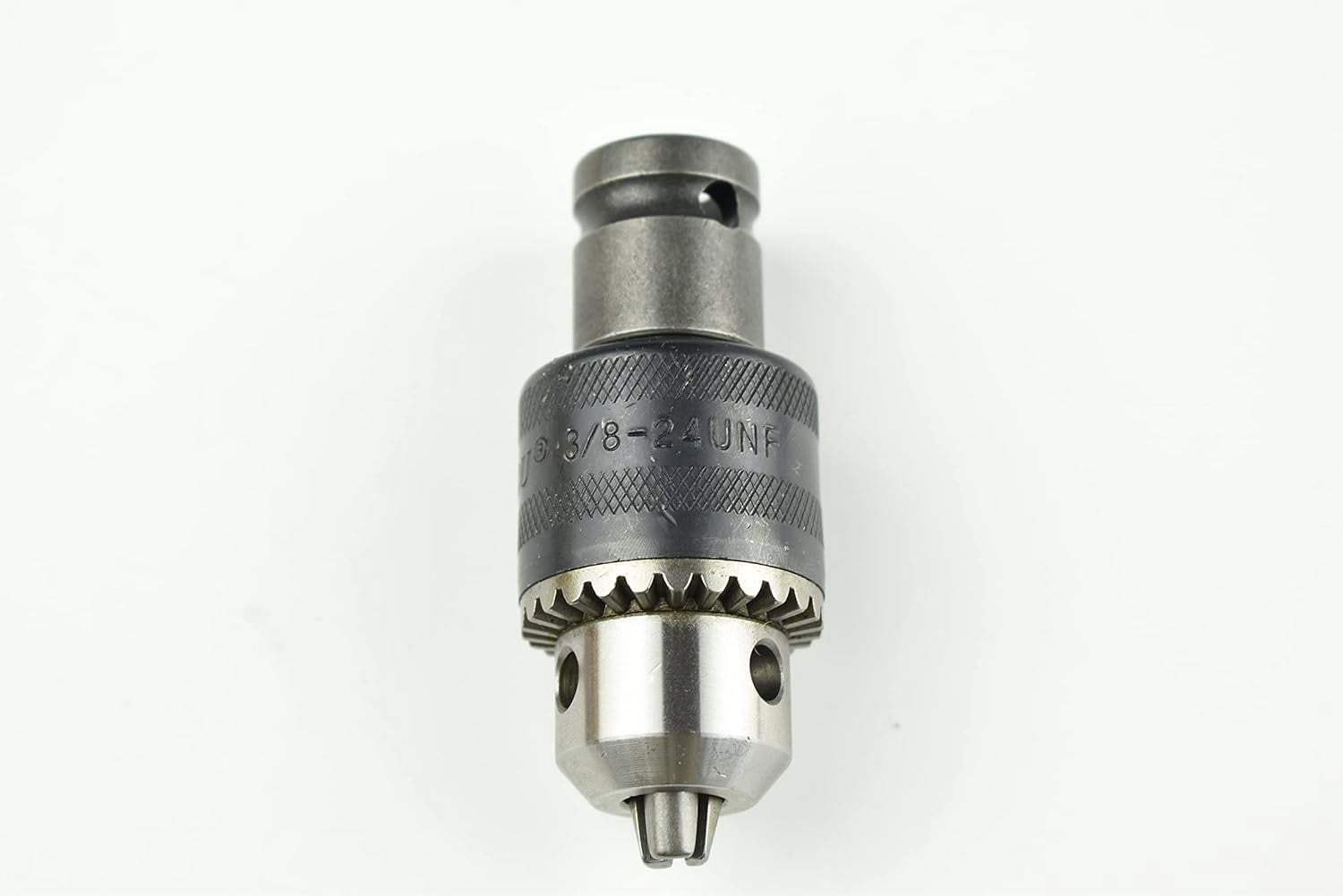 CHANCS 3/8-24UNF 1.5mm-10mm Drill Chuck Key Quick Change Drill Adapter Converter Drill Accessories with1 /2 "Socket Square Adapter for Drill for Air Impact Wrench