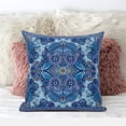 thumbnail image 4 of Floral Paisley Throw Pillow in Blue Purple 20x20, 4 of 4