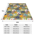 thumbnail image 3 of Sikiie Hawaiian Style Ultra-Soft Micro flannel Blanket Luxury All Seasons Warm Blanket for Bedding Sofa and Travel (4 sizes)-60"x50", 3 of 7