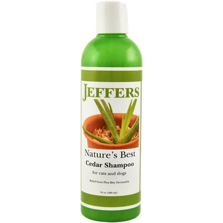 Jeffers Nature's Best Cedar Shampoo - Nature's  Best Cedar Shampoo, 16 (Best Shampoo And Conditioner For Red Dyed Hair)