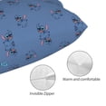 thumbnail image 4 of Anime Linda Lilo and Stitch 13 Funda de almohada con bonito personaje de Dibujos animados para decorar la sala de estar, el sofá y el dormitorio, 40 x 60 cm, 4 of 5