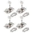 thumbnail image 4 of OUNONA  4 Sets with Key Furniture Lock Cabinet Cupboard Latches, 4 of 5