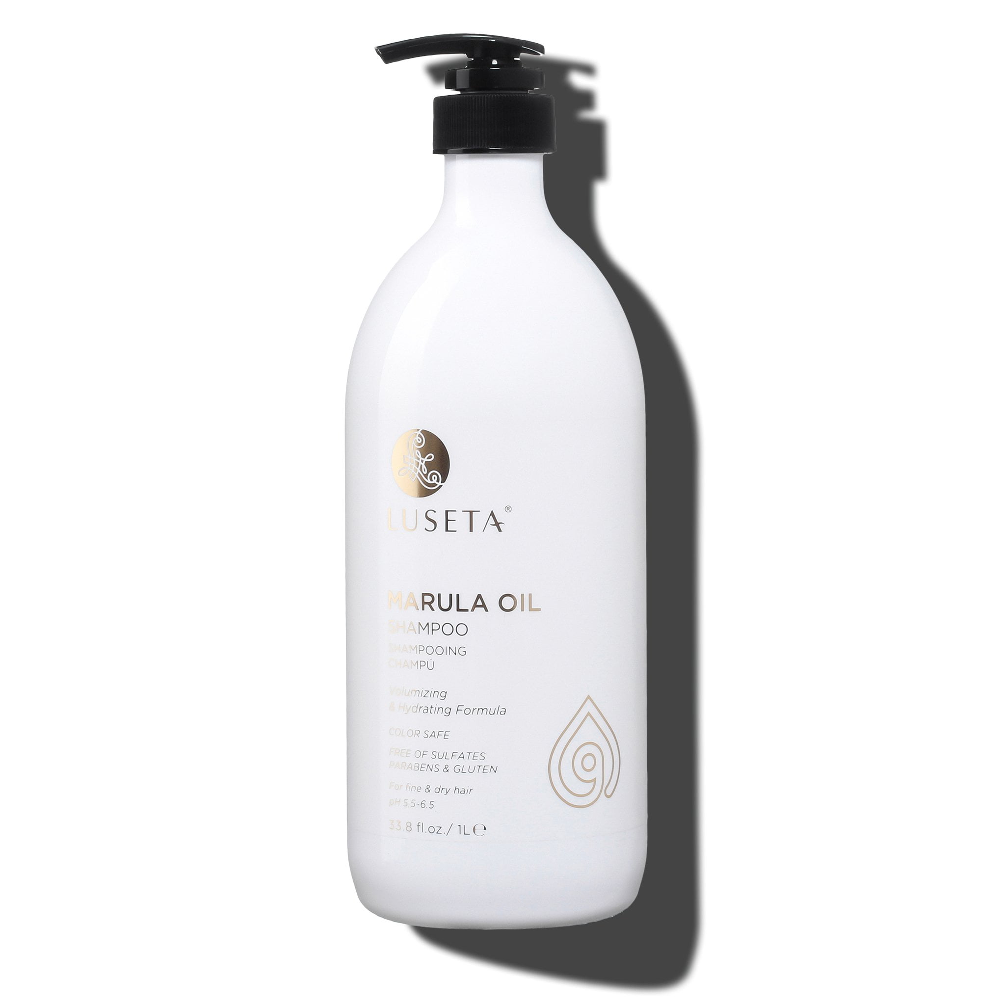 Luseta Marula Oil Volumizing & Hydrating Shampoo for Fine & Dry Hair