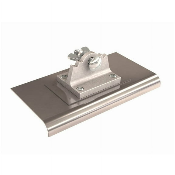 Bon 12-289 Walk Edger -Stainless Steel Flip Flop 8 X 4-inch - 1/2-inch Radius 5/8-inch Lip