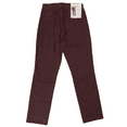 thumbnail image 2 of Nine West Women's Heidi Pull On Elastic Waist Stretch Twill Straight Leg Pant (Wine Tasting, 4), 2 of 2