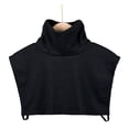 thumbnail image 1 of Visland Fake Collar Pull-Over False Collar High-Neck Design Double-Sided Velvet Cold-Proof Neck Protector Autumn Winter Decoration, 1 of 7