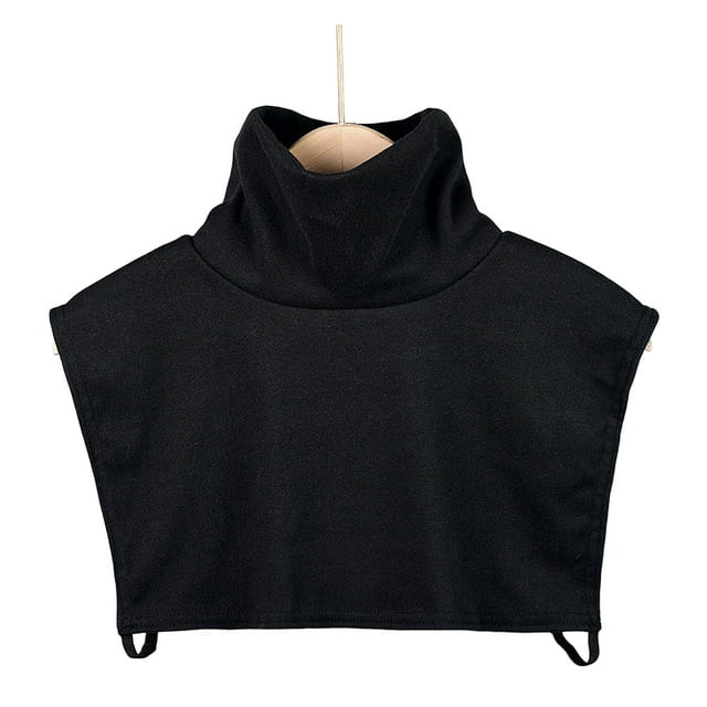 Visland Fake Collar Pull-Over False Collar High-Neck Design Double-Sided Velvet Cold-Proof Neck Protector Autumn Winter Decoration