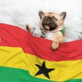 thumbnail image 2 of Dog Blanket Ghanaians-Flag Soft Dog Blankets for Small Medium Dogs Pet Cat Puppy Blanket Mat Cover, 2 of 7