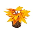 thumbnail image 3 of Fall Decorations for Home with Artificial Maple Leaves in Woven Basket, Fall Table Centerpiece for Thanksgiving Table Decor and Housewarming Gift, Fall Decor for Home 1Pc, 3 of 6