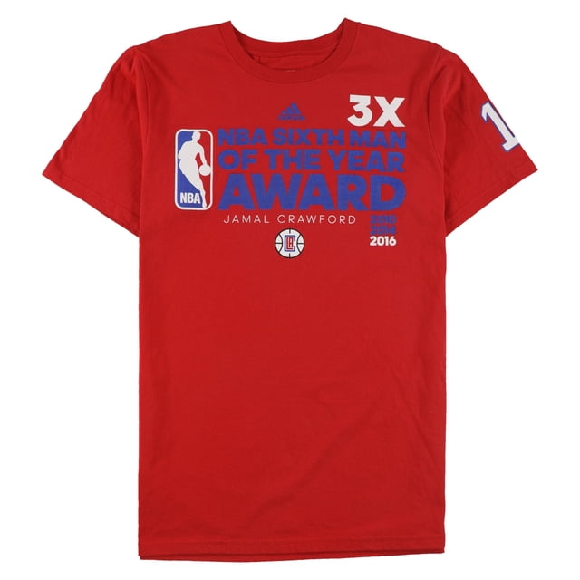 Camiseta gráfica Adidas Jamal Crawford para Hombre Color Rojo Extragrande