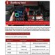 thumbnail image 4 of Smart Car Battery Tester 12V/24V Auto Recognition Battery Testing Start Testing Load Testing Automotive Battery Detecting Device, 4 of 4
