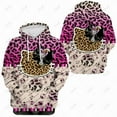 thumbnail image 4 of Nouvelle Mode Printemps et Automne Sweat à Capuche Dessin Animé Sweat à Capuche Femme Sweat à Capuche Imprimé Hello Kitty Hauts HOEMLIN, 4 of 5