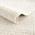 thumbnail image 5 of Hauteloom Keita Living Room, Bedroom Area Rug - Contemporary - High Pile - Bone - 18" x 18" Sample, 5 of 15