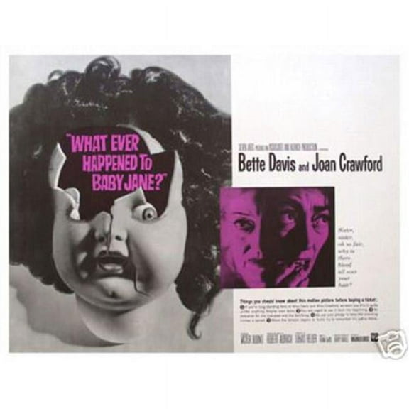 Hot Stuff Enterprise 3267-12x18-LM Whatever Happened to Baby Jane Poster