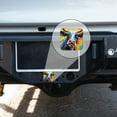 thumbnail image 4 of Hitch Cover Fits For 2-Inch Hitch,Colorful Painting Of Cow With Paint Splashesrubber Trailer Hitch Cover Tube Plug Insert,Car Exterior Accessories, Receiver Tube Hitch Plug, 4 of 6