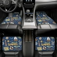 thumbnail image 7 of Fuzoiu Marine Nautical Print Carpet Floor Mats for Car,Car Foot Mat Set,Universal Fit 4 Piece Mat Pad Set,Fits Most Cars Trucks Vans Sedans SUV Auto Carpet Mat Se, 7 of 7