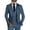 Dusty Blue, variant on Men's Suit Slim Fit 3 Piece Suit Double Breasted Suit One Button Formal for Wedding Prom Suits Navy Blue 5XL