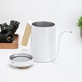 thumbnail image 4 of Spout Kettle,650ml Household 304 Stainless Coffee Pot Drip Coffee Pot Elevated Design, 4 of 8