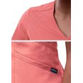 thumbnail image 4 of Adar Pro Scrubs For Women - Modern V-Neck Scrub Top - P7002 - Rapture Rose - S, 4 of 7