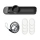 thumbnail image 2 of Kazoo con diafragma de flauta Kazoo, instrumentos musicales, fácil de tocar y tono ajustable con cordón para regalos de fiesta para principiantes , Negro, 2 of 10