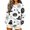 08#Multicolor, variant on Halloween Women Casual Long Sleeve Sweatshirts Fashion Halloween Graphic Printed Winter Sweaters Loose Crewneck Pullover Blouses Ladies Halloween Costumes