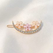 girls women kids hair accessories pearl resin acrylic hair clips rhinestone bobby pins hair slides women hairpins