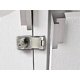 thumbnail image 2 of Pestillo de seguridad con cerradura, Cerradura con llave, Pestillo con llave y perilla giratoria, Bronce, 2 of 4