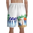 thumbnail image 3 of Mamma Mia Board Shorts showtunes musicals broadway disco Pattern Board Short Pants Males Custom Large Size Swim Trunks Gift, 3 of 5