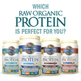 Garden of Life Raw Organic Protein Powder, Unflavored, 22g Protein, 1