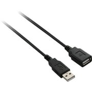 Angle View: 3FT USB 2.0 EXT CABL BLACK USB A TO A (M/F)
