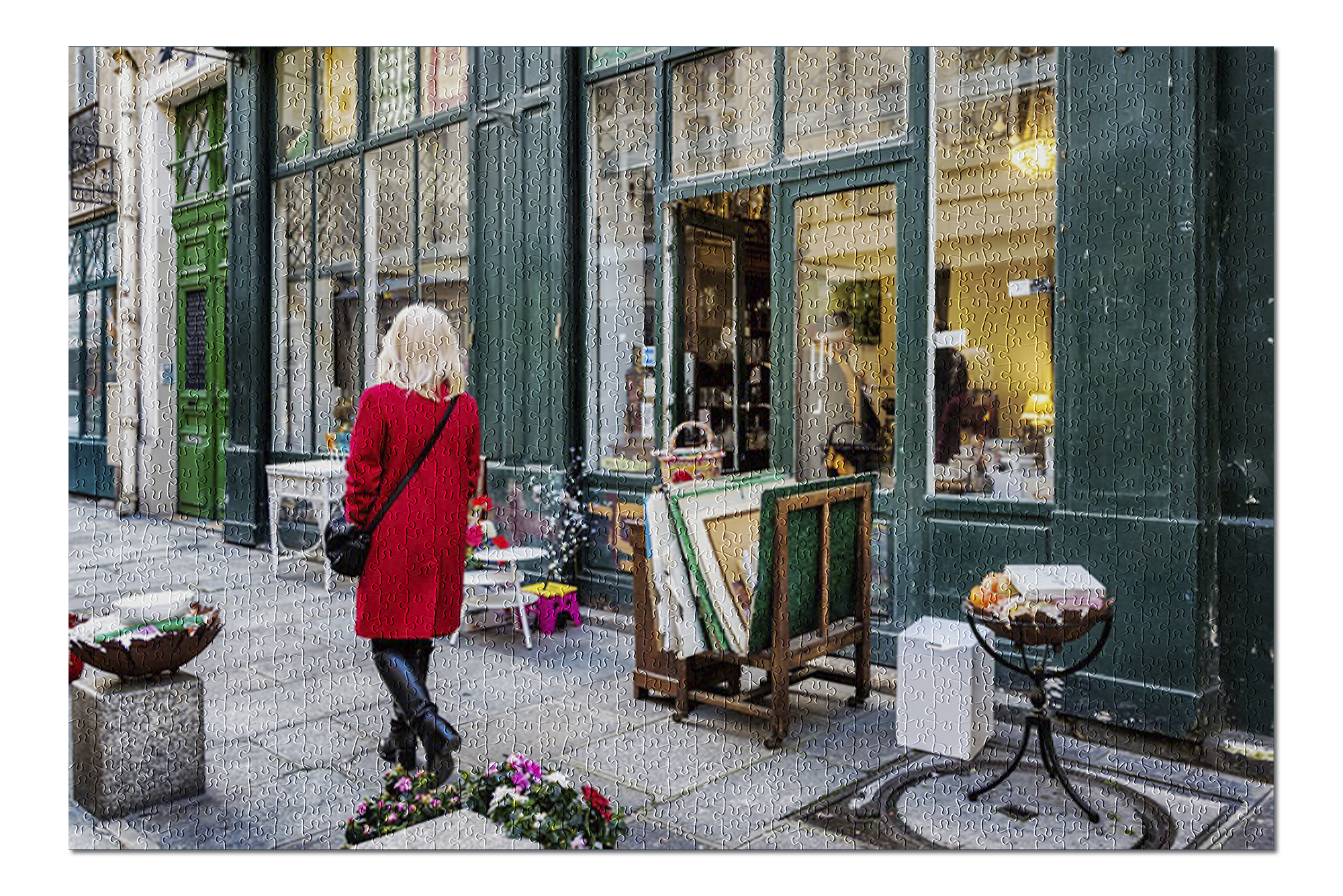 Jigsaw Puzzles Birthday Christmas (30x20 inch) Jigsaw Puzzles 1000 Pieces for Adults Men Women Paris Flower Street Jigsaw Puzzles Birthday Christmas (30x20 inch) Jigsaw Puzzles 1000 Pieces for Adults Men Women Paris Flower Street
