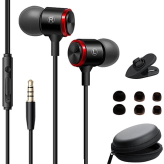 CoreAudio Frequency Wired Earbud with Case - Black - Walmart.com