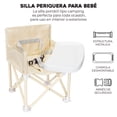 thumbnail image 2 of Periquera Para Bebe Portatil Plegable Silla Comer Ajustable, 2 of 7