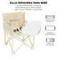 thumbnail image 2 of Periquera Para Bebe Portatil Plegable Silla Comer Ajustable, 2 of 7
