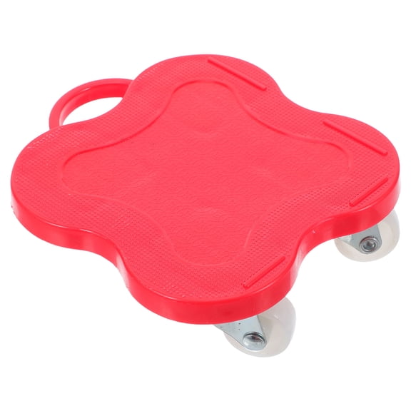 FOMIYES Portable Red Furniture Dolly for Moving Heavy Furniture with High Load Capacity