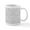 White, variant on CafePress - Silver Gray Glitter Sparkles Mugs - 11 oz Ceramic Mug - Novelty Coffee Tea Cup
