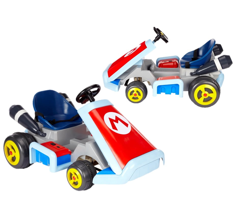 super mario kart 12 volt deluxe ride on