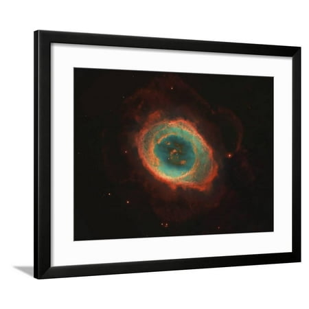 M57, the Ring Nebula (NGC 6720) Is One of the Best Examples of a Planetary Nebula Framed Print Wall Art By Robert