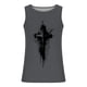 thumbnail image 3 of Tanques para Hombre para el Verano Solto Chaleco Impresión Deportivo Cuello Redondo, Casual, 3 of 3